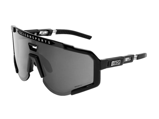 SCICON Aeroscope Fietsbril SCNPP Multimirror Silver Black Gloss