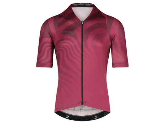 BioRacer Icon Metalix Fietsshirt Heren Bordeaux (OUTLET)