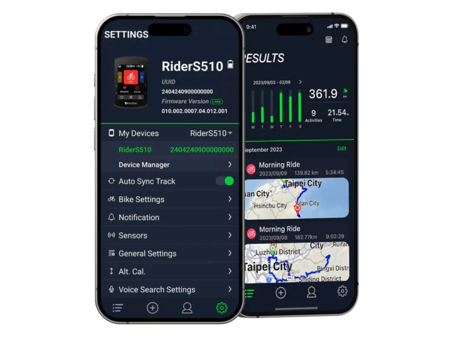 Bryton Rider S510 E Fietscomputer