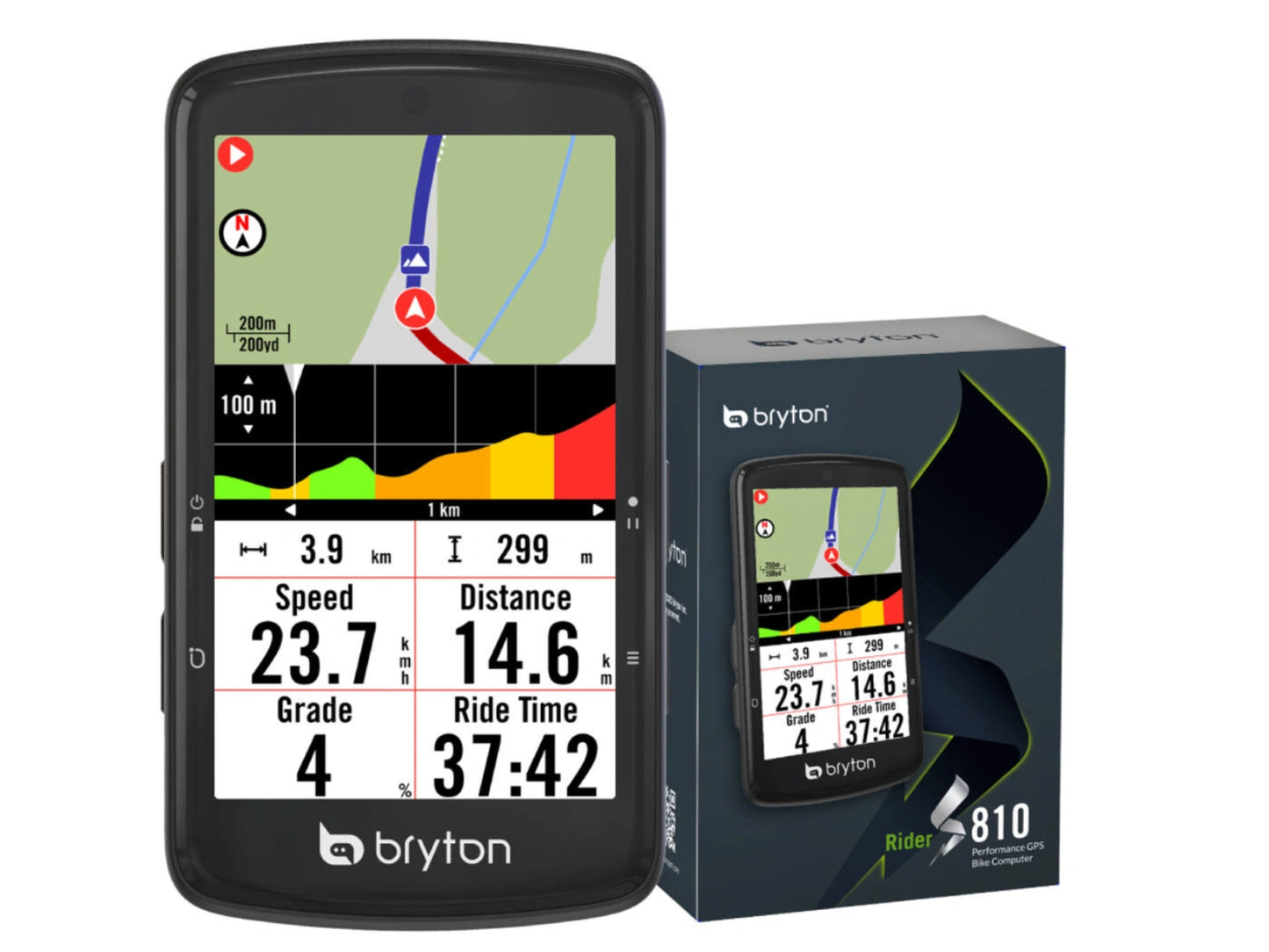 Bryton Rider S810 E GPS Fietscomputer