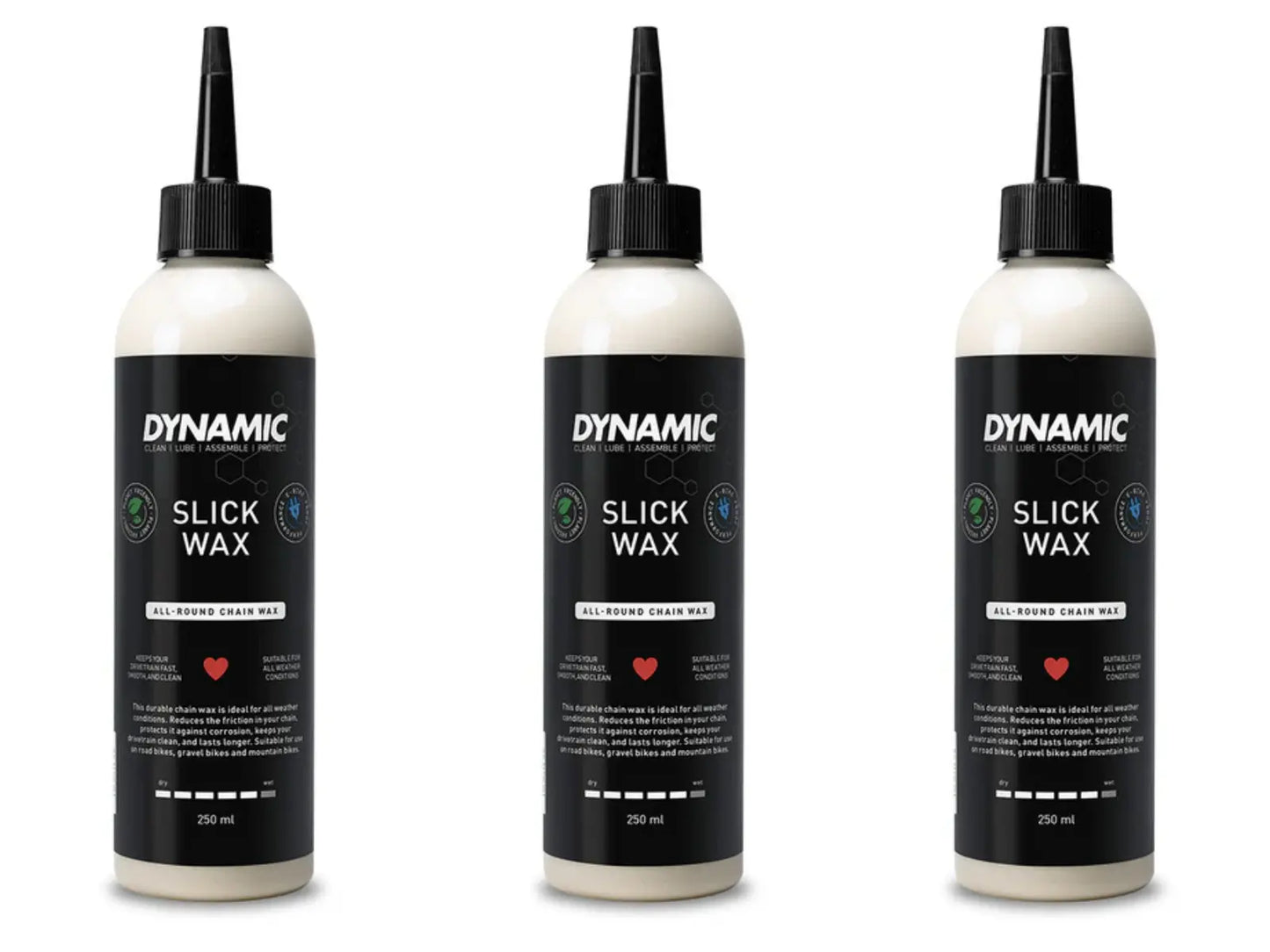 Dynamic Slick Wax Kettingsmeermiddel 250ML (2+1 GRATIS)