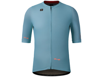 Gobik Stark Fietsshirt Korte Mouwen Lichtblauw