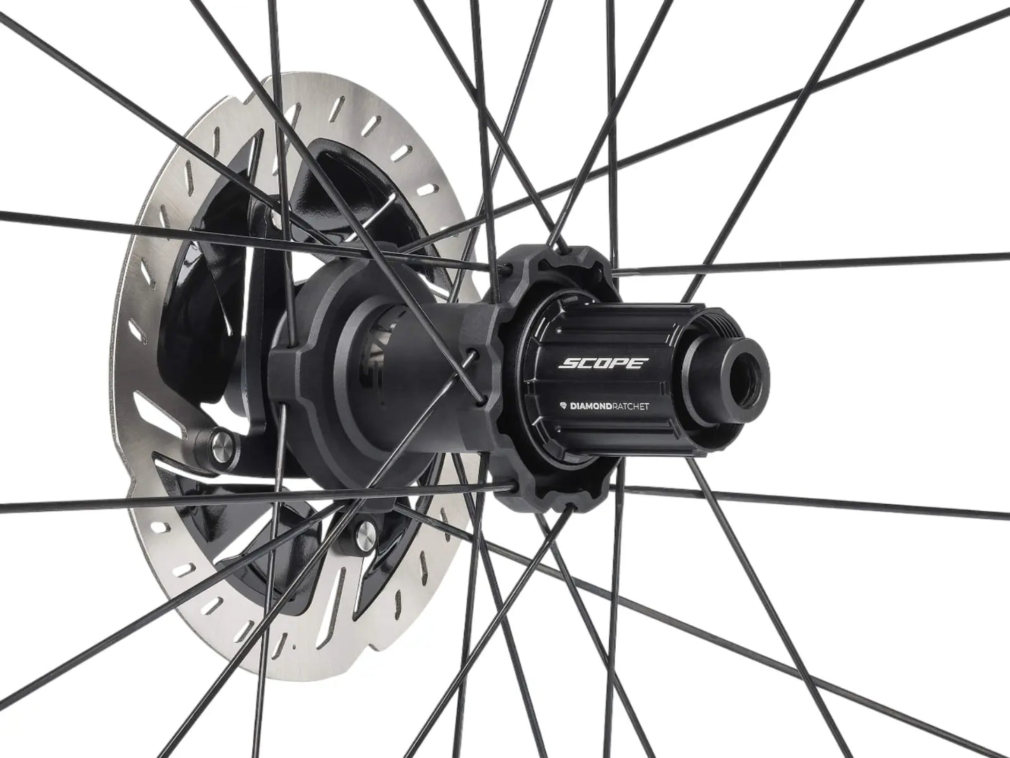 Scope R4D Disc Carbon Racefiets Wielen