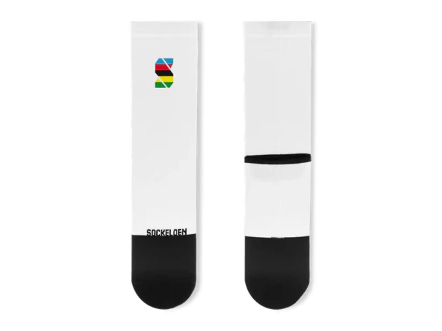 Sockeloen Nations Printed Fietssokken