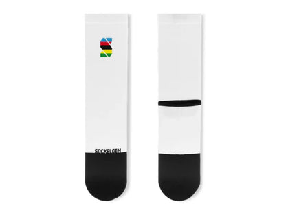 Sockeloen Nations Printed Fietssokken