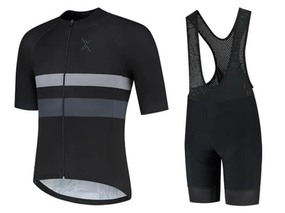 Sport2x Kledingset Zomer Heren Premium Grijs