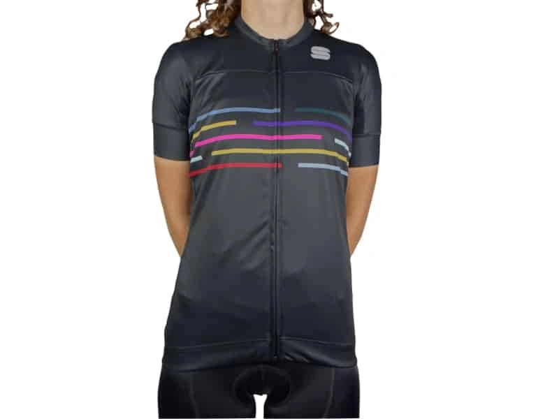 Sportful Velodrome Fietsshirt Korte Mouwen Dames Zwart (OUTLET)